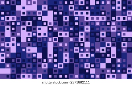 Abstract cube mosaic with structured colors and elegant simplicity. Ideal for textiles, creative prints, and decorative backgrounds.