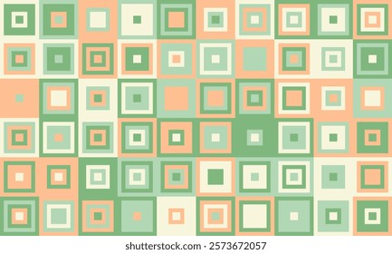 Abstract cube mosaic with structured colors and elegant simplicity. Ideal for textiles, creative prints, and decorative backgrounds.