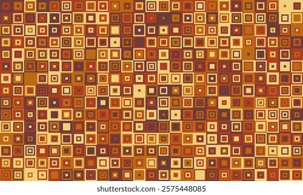 Abstract cube mosaic with structured colors and elegant simplicity. Ideal for textiles, creative prints, and decorative backgrounds.