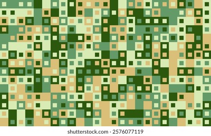 Abstract cube mosaic with structured colors and elegant simplicity. Ideal for textiles, creative prints, and decorative backgrounds.