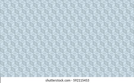 Abstract cube pattern. Vector background