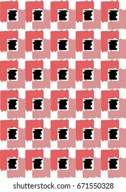 Abstract cube patterns 