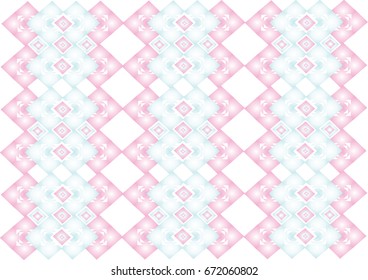 Abstract cube patterns 