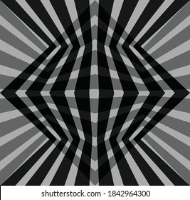 abstract cube shaped image in gray tones