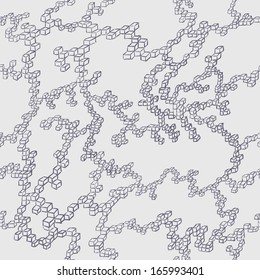 abstract cubes geometric seamless pattern vector