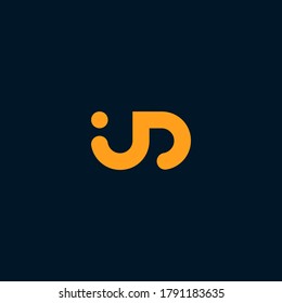 Abstract Cup Logo. flat line concept.