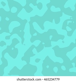 abstract curled line and different shaped spots background. vector illustration.