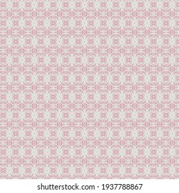 Abstract curls seamless pattern pink wallpaper vector illustration sketch 