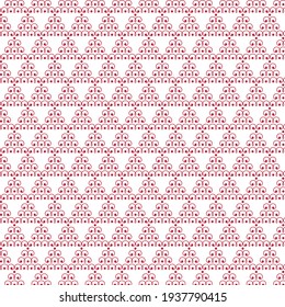 Abstract curls seamless pattern red wallpaper vector illustration sketch 