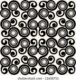 abstract curly background
