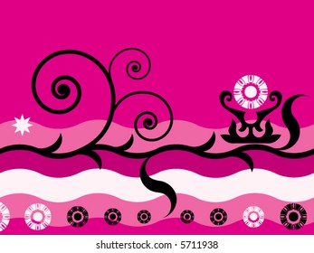 abstract curly background