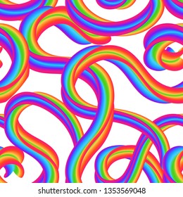 Abstract curly seamless vector pattern. Endless background. Can be used for cards, invitations, fabrics, wallpapers, scrap-booking, ornamental template for design and decoration, etc