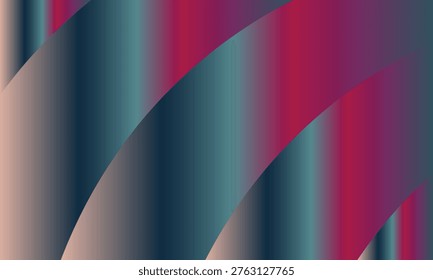 Abstract Curvature and Metallic Gradient Background, colorful abstract background