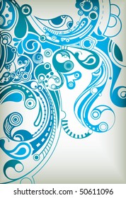 Abstract Curve Background 1