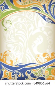 Abstract Curve Background