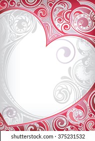 Plano de fundo da curva abstrata