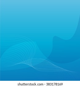 Abstract curve background