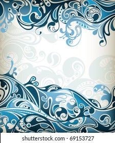 Abstract Curve Background