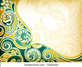 Abstract Curve Background