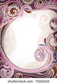 Abstrakter Curve-Hintergrund