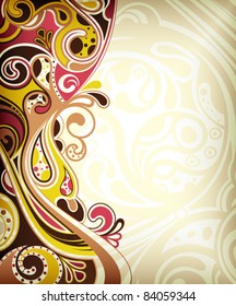 Abstract Curve Background