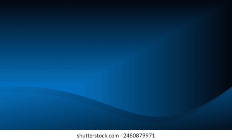 fondo de curva abstracto, Vector de onda azul sobre fondo blanco, diseño para la diapositiva o el fondo de la presentación de negocios, fondo de cinta de gradiente, Plantilla de diapositiva de presentación