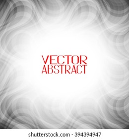 Abstract Curve Background. Structure Smoke Pattern. Vector Illustration