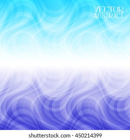 Abstract Curve Background. Structure Smoke Pattern. Vector Illustration