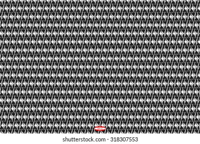 abstract curve black white pattern with texture. vector illustration