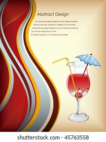 Abstract Curve Cocktail 3