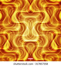 abstract curve dark beige pattern with amber texture with smoke with abstract yellow line on magenta background. vector illustration