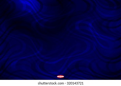 abstract curve dark blue pattern with aqua texture with smoke with abstract indigo  line on aquamarine background. vector illustration