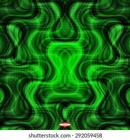 abstract curve dark green pattern with emerald texture with smoke with abstract pistachio line on chlorine background. vector illustration