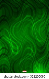 abstract curve dark green pattern with forest texture with smoke with abstract chlorine line on emerald background. vector illustration