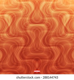 abstract curve dark orange pattern with amber texture with smoke with abstract yellow line on marsala background. vector illustration