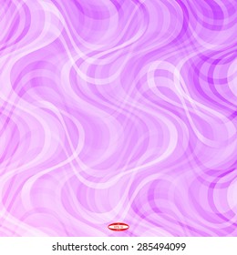 abstract curve dark pink pattern with purple texture with smoke with abstract lilac line on violet background. vector illustration