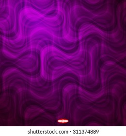 abstract curve dark purple pattern with magenta texture with smoke with abstract lilac line on marsala background. vector illustration
