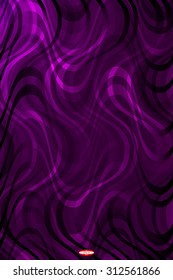 abstract curve dark purple pattern with violet texture with smoke with abstract lilac line on marsala background. vector illustration