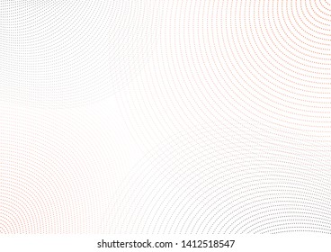 Abstract curve dashed line for template background.