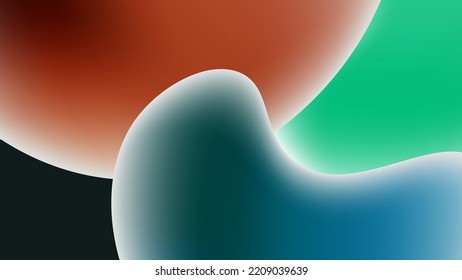 Abstract Curve Dynamic color texture blend Fluid Liquid Wallpaper. Multicolor Swirl Gradient Mesh. Vibrant color Smooth Surface. Fit for your graphic design, web, book cover, wallpaper, banner, ppt