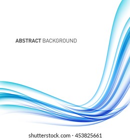Abstract curve futuristic background vector illustration