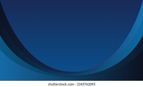 Abstrakte Kurve geometrisch auf dunkelblauem Hintergrund.