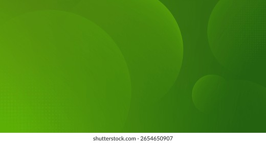 Curva abstrata verde fundo vetor arte