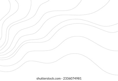 Fondo del patrón de línea de curva abstracta