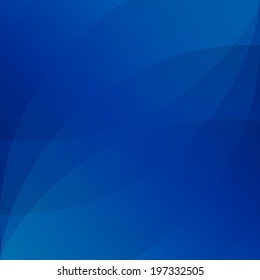 abstract curve line pattern on blue background (vector)