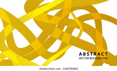 Abstract curve line wave background - vector