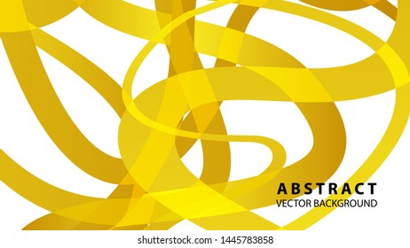 Abstract curve line wave background - vector