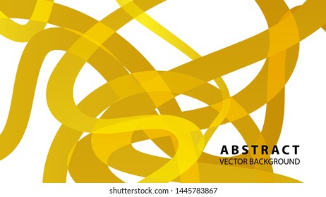 Abstract curve line wave background - vector