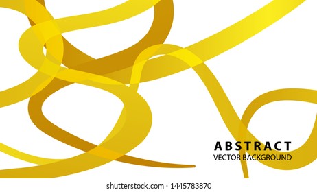 Abstract curve line wave background - vector