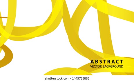 Abstract curve line wave background - vector